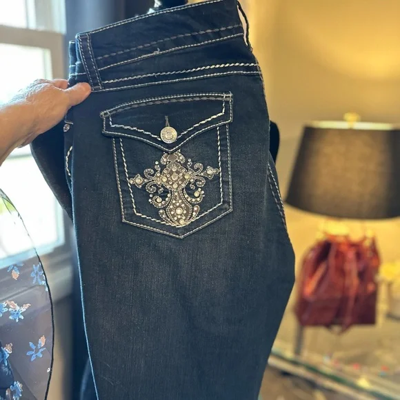 Seven7 Jeans Seven Jeans In Euc Size Decorative Back